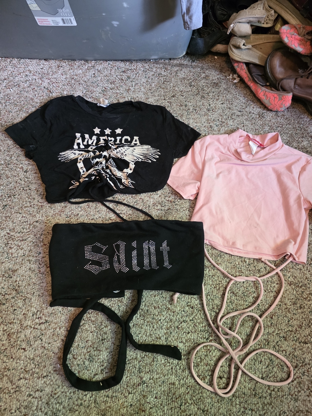 Fashion Nova Pink Cropped Mock Neck Top